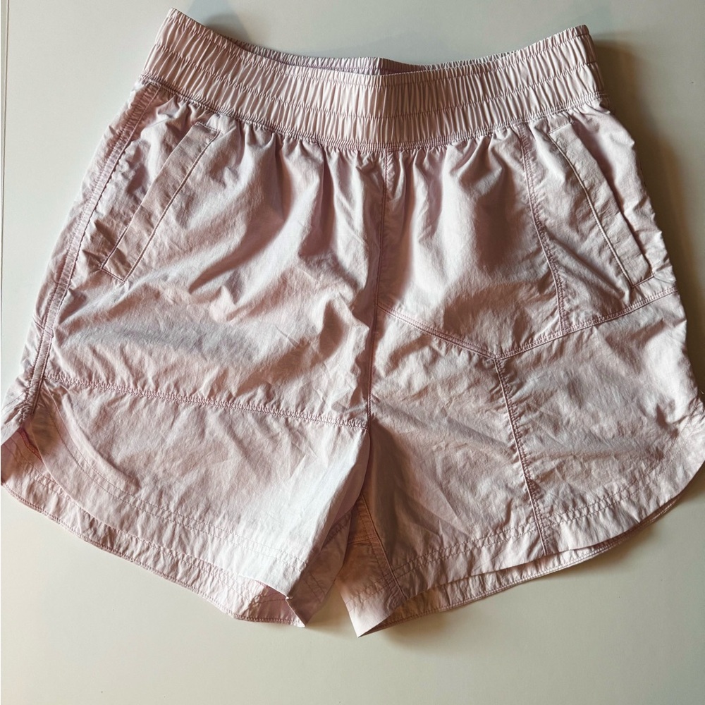 FP Movement Prime Time Solid Shorts, Light Pink, NWOT, Women’s Size Small - Picture 6 of 9